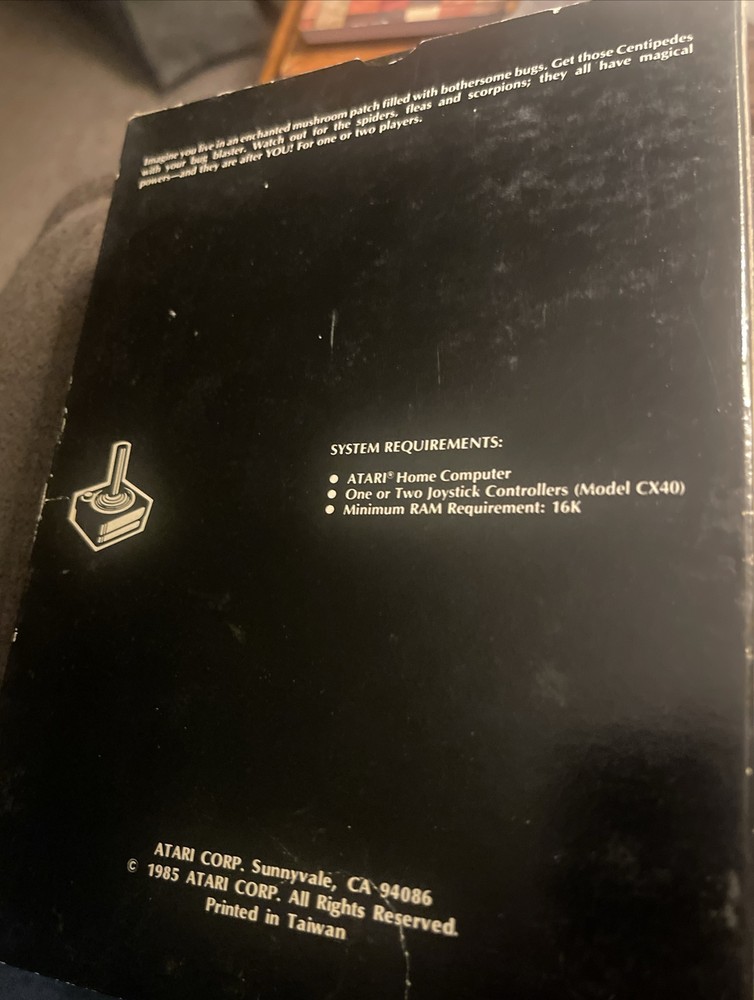 Atari Centipede For All Atari Home Computers