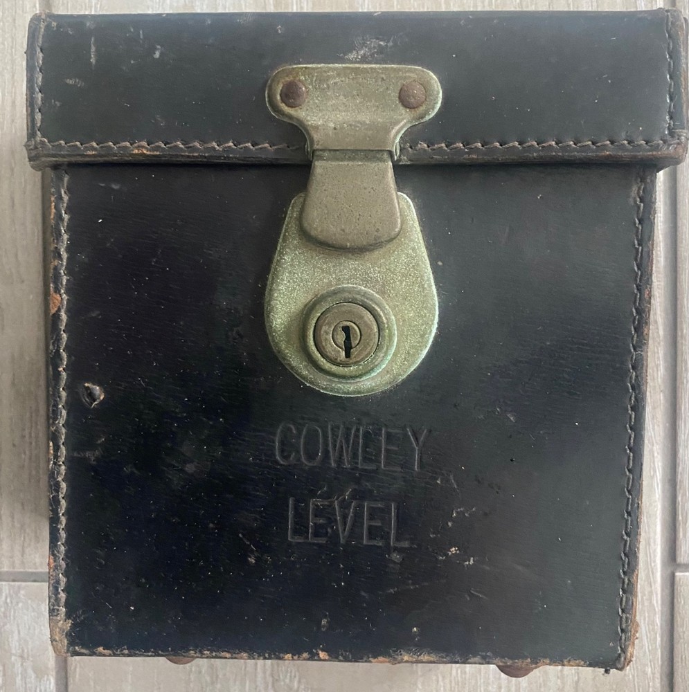 Vintage Cowley Automatic Level With Original Case - Untested B