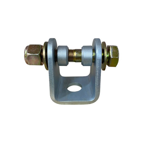 1/2 Mounting Hole Clevis Mount / Diagonal Link Bracket With Grade 8 Hardware