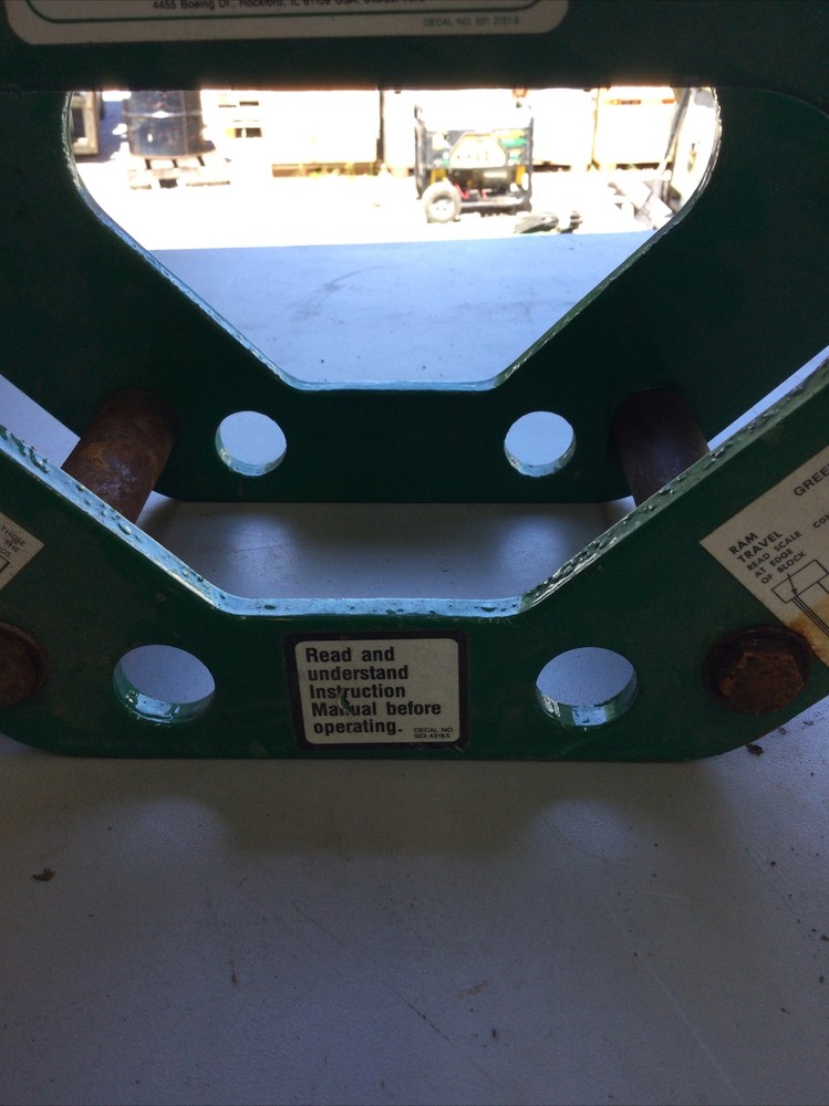 1 greenlee frame unit 2345AA conduit bending frame tool 1/2”-2”