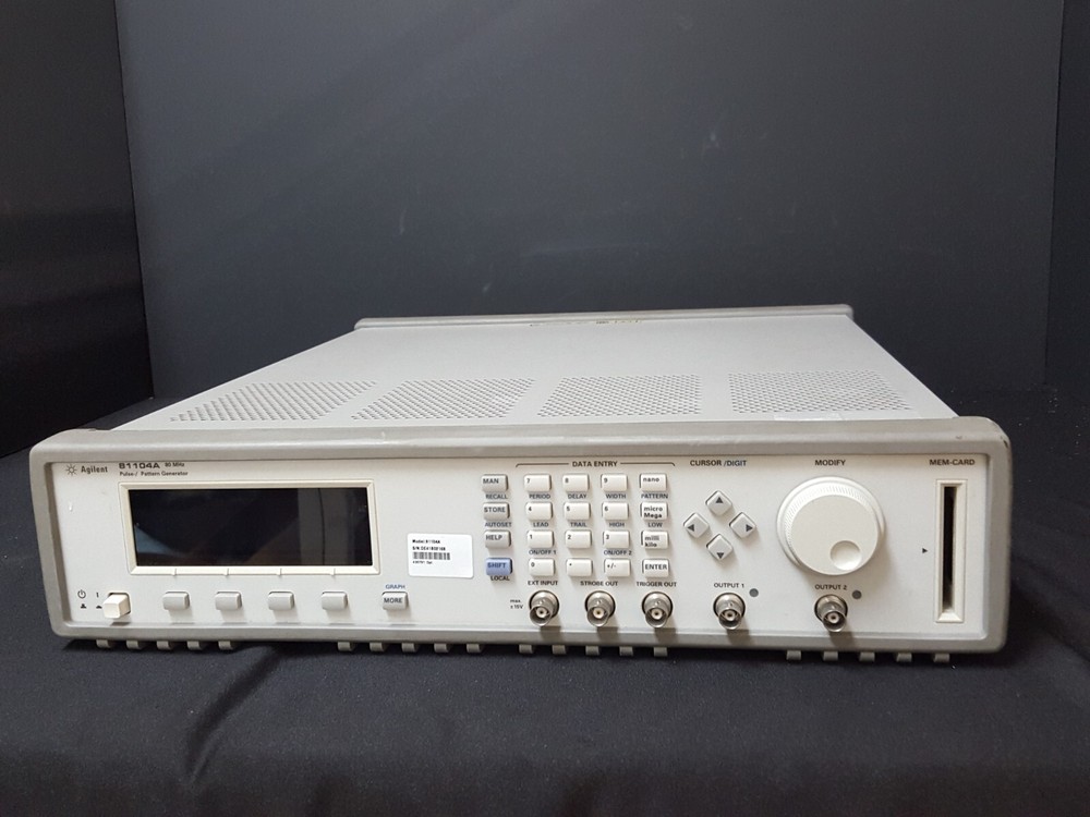 Agilent 81104A : 80 MHz Pulse-/ Pattern Generator, AS-IS (2168)