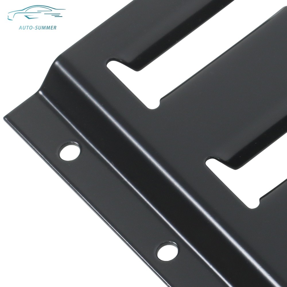 Secure Cargo 5' E Track Tie Down Rail System 28 Pack Black For Vans Trailers