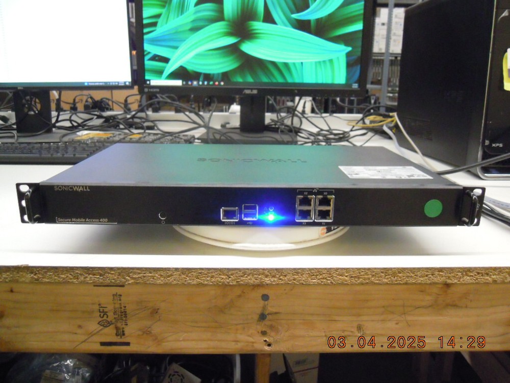 SonicWall SMA 400 Secure Mobile Access MSA Network Security Appliance