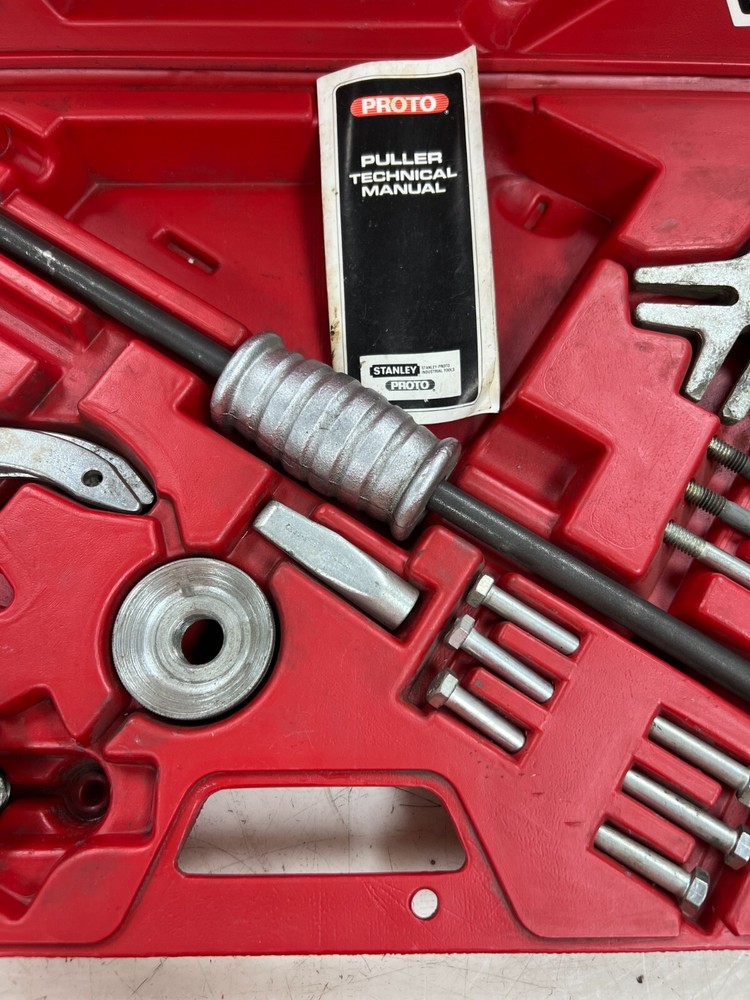 👀 PROTO 6 TON PULLER SET FULL INTERCHANGE SYSTEM 4289B - FLAW - MISSING PIECES