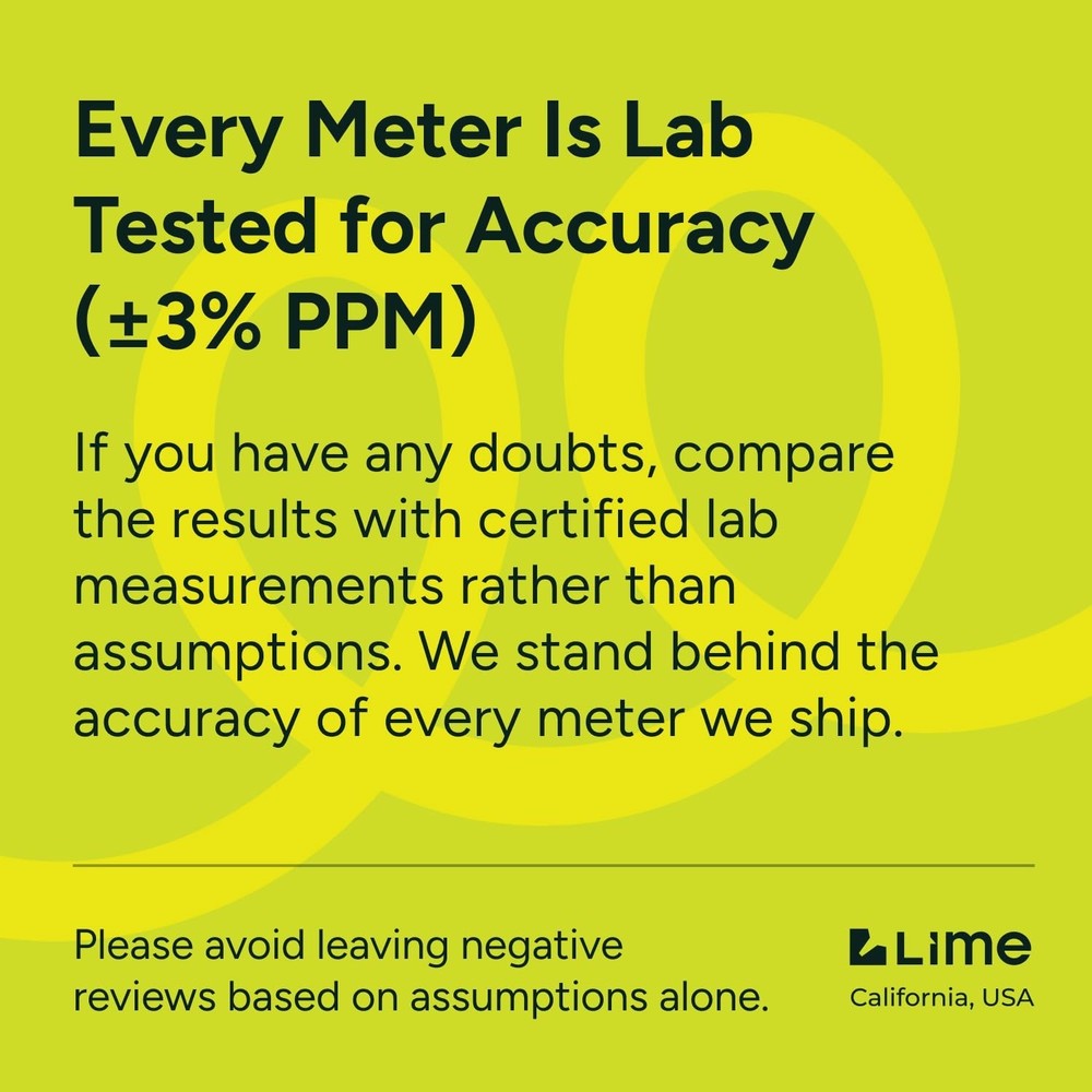 Professional TDS Meter with Auto-Lock Feature & Backlit Display for Easy Use