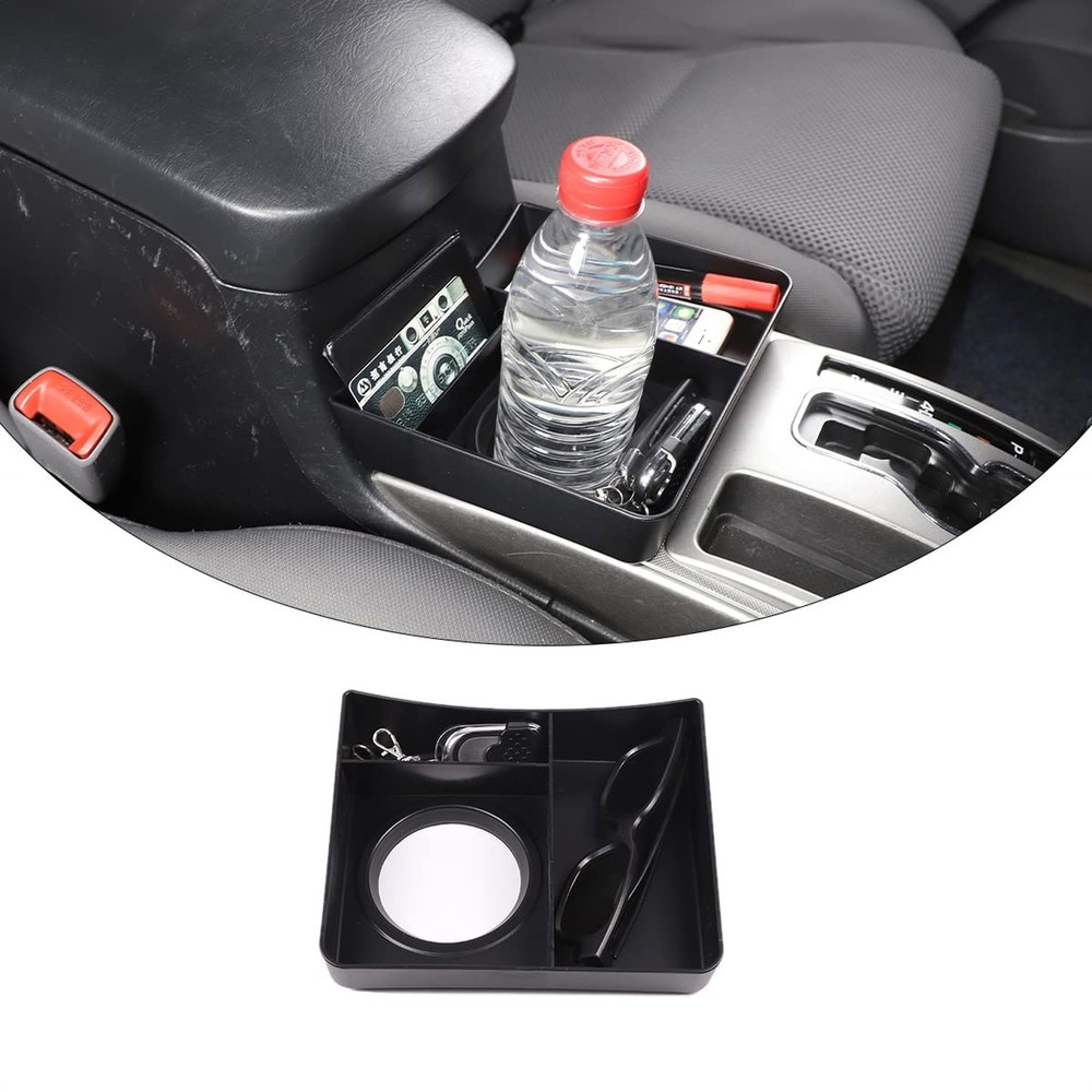 for Tacoma 2006-2015 Cup Holder Storage Box,Car Armrest Box Front Cup Holder ...