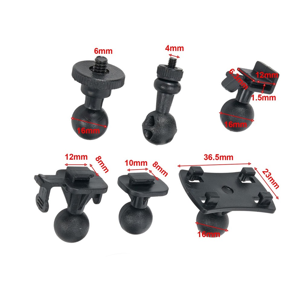 Vehicle Windshield Mount for Car For Dash Camera with Different Angle Rotation