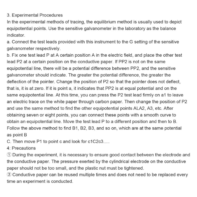 Interactive Electric Potential Difference Equipotential Demonstrator Apparatus