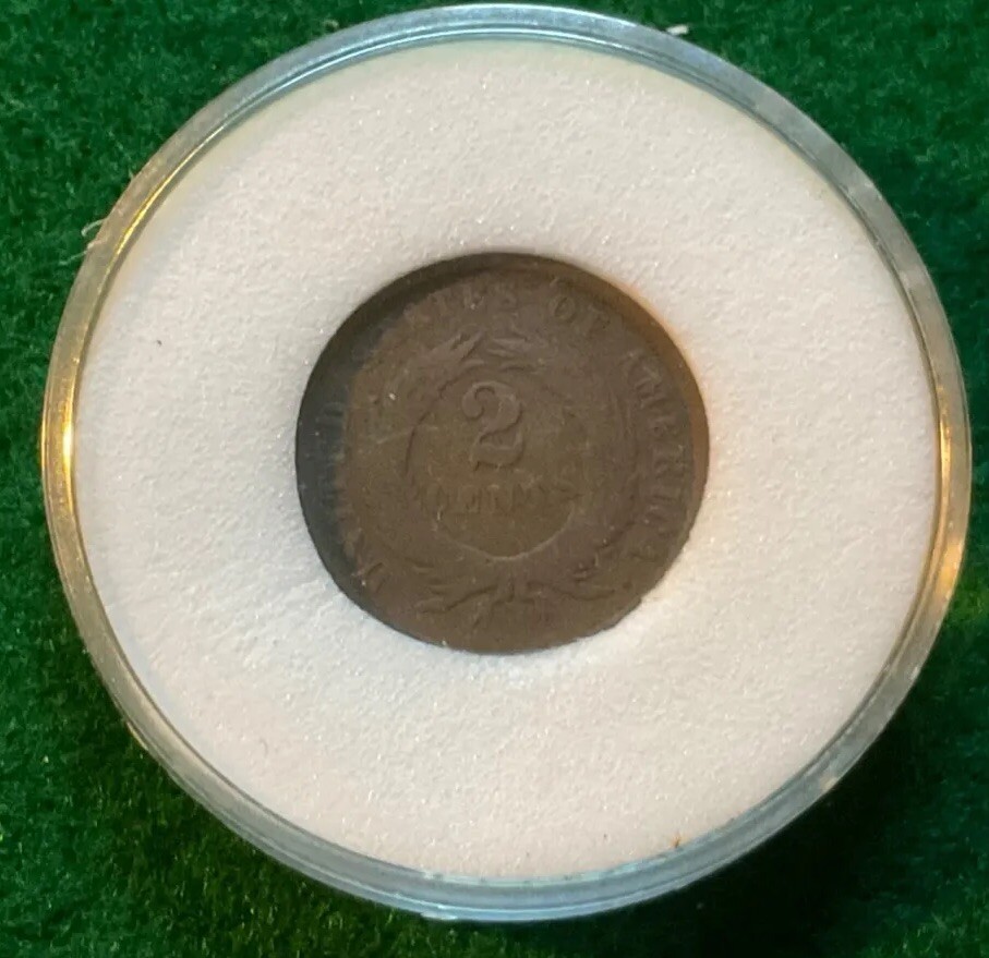1868 2 Cent Coin - T31