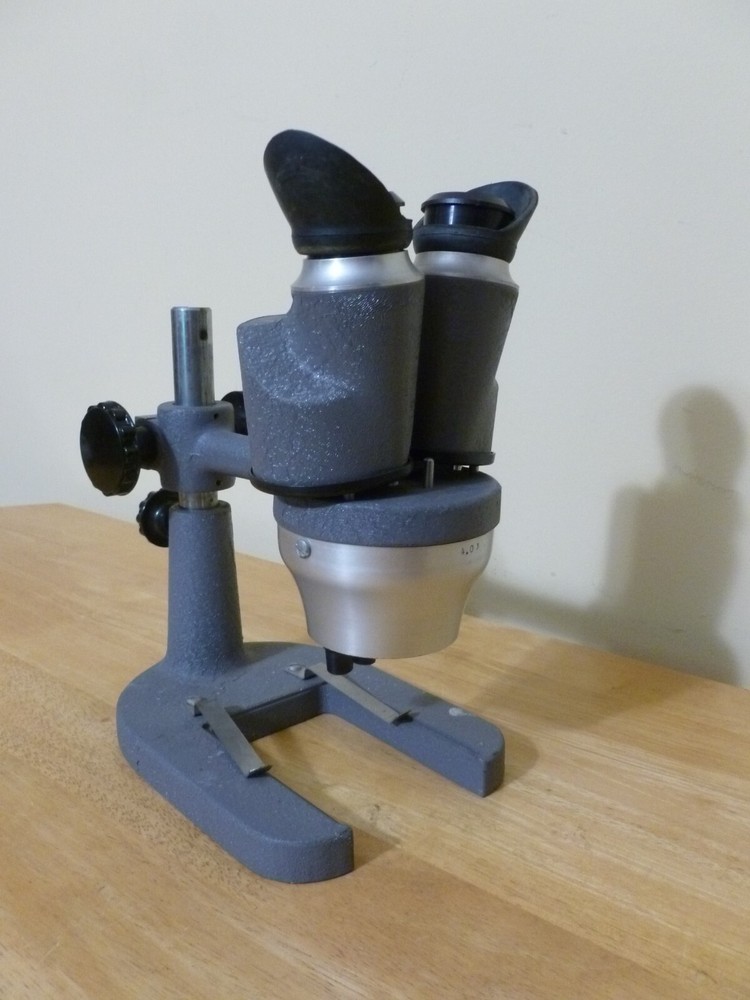 Vintage Anchor Optical Co. Stereo Microscope. Tested.