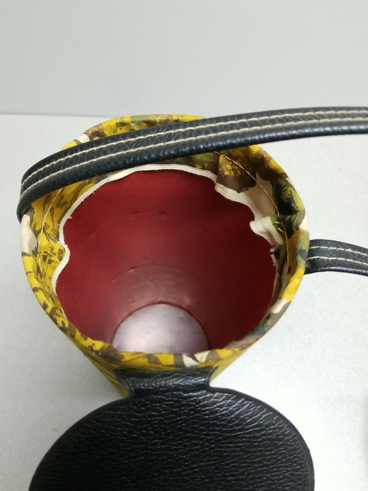 Vintage Flowered Yarn Holder/Caddy