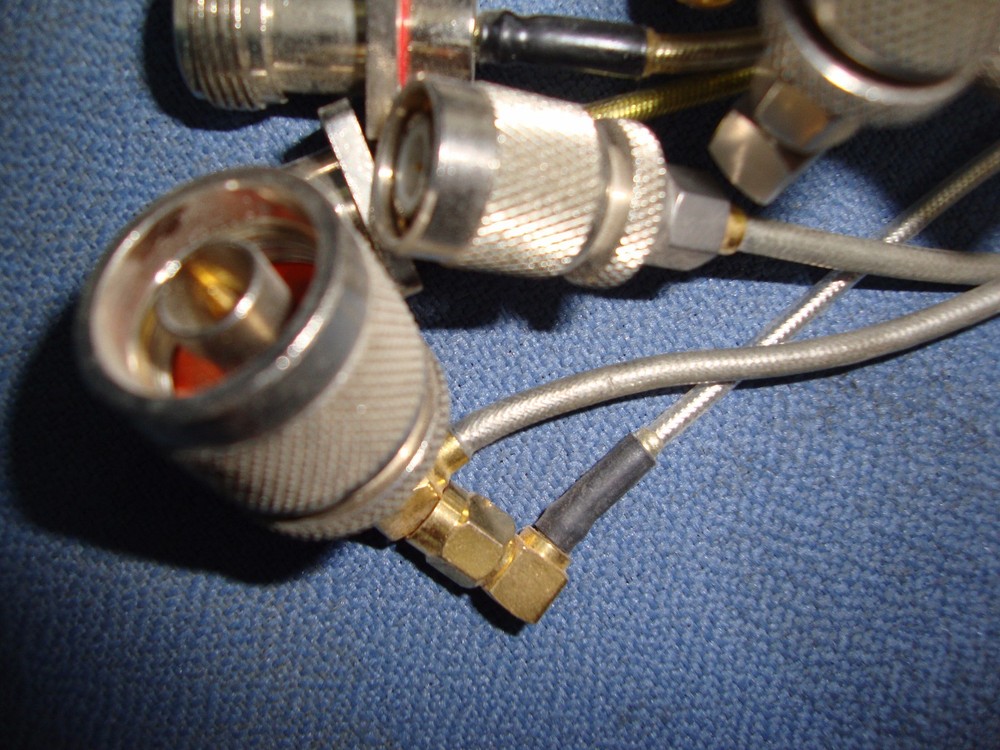12 pcs /lot semi rigid Cables with VARIOUS connectors
