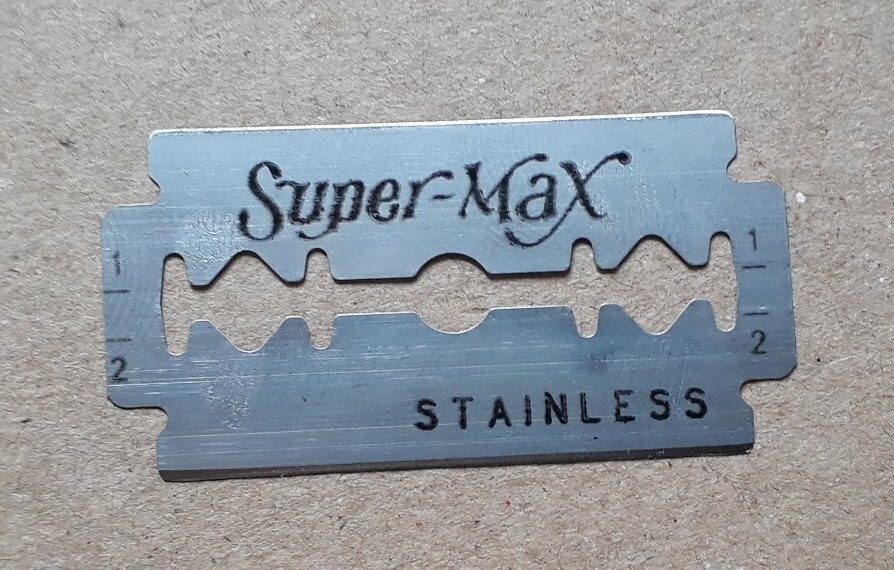 100 Super Max Stainless Double Edge Razor Blades