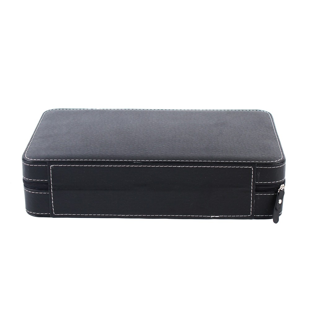 New Multiple Sizes Watch Display Case Storage Box Case | Leather Rounded Corner