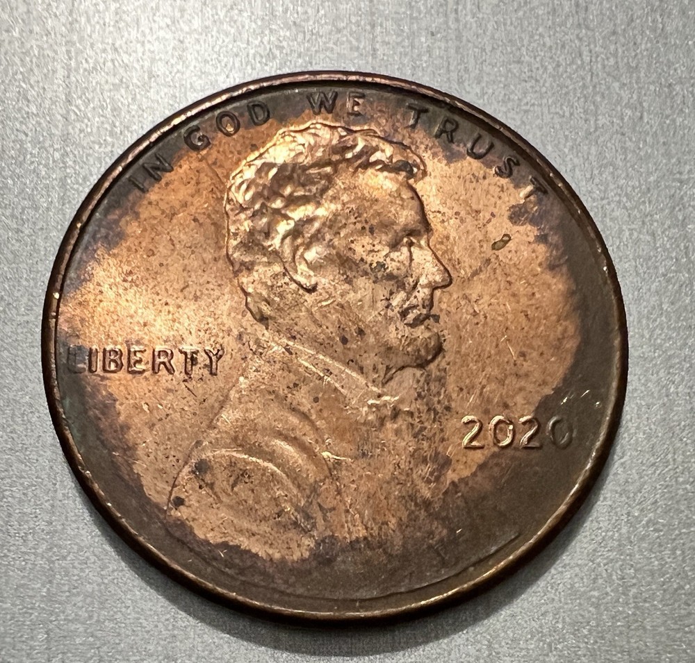 2020 Lincoln Penny Errors On Obverse & Reverse (#23)