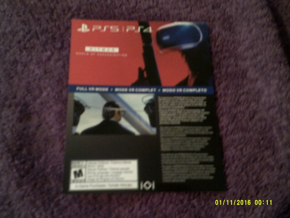 Hitman 3 - VR Access Code - PS VR1