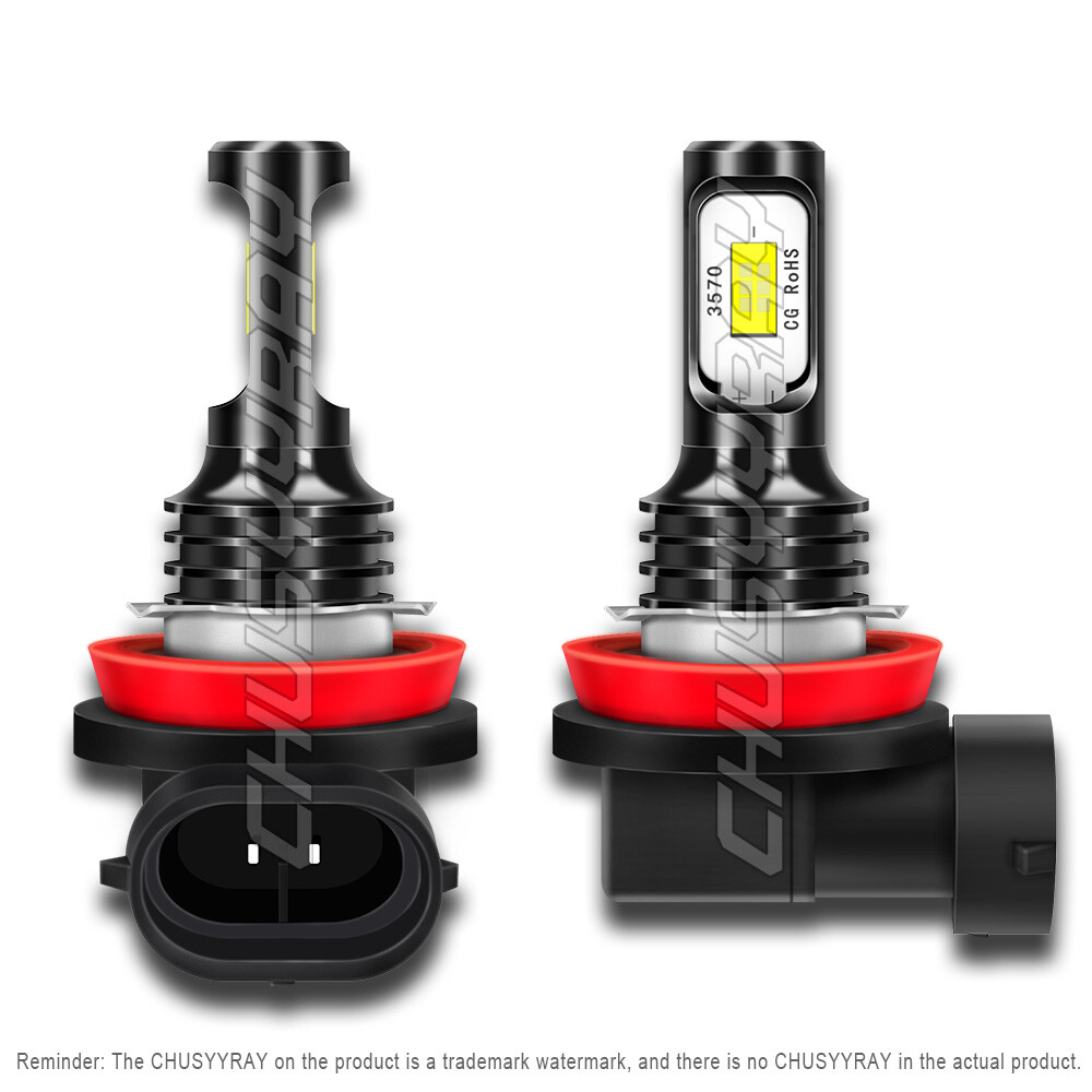 For Tahoe 2007-2012 2013 2014 6X LED Headlight + Fog Light Bulbs Combo Kit 6000K