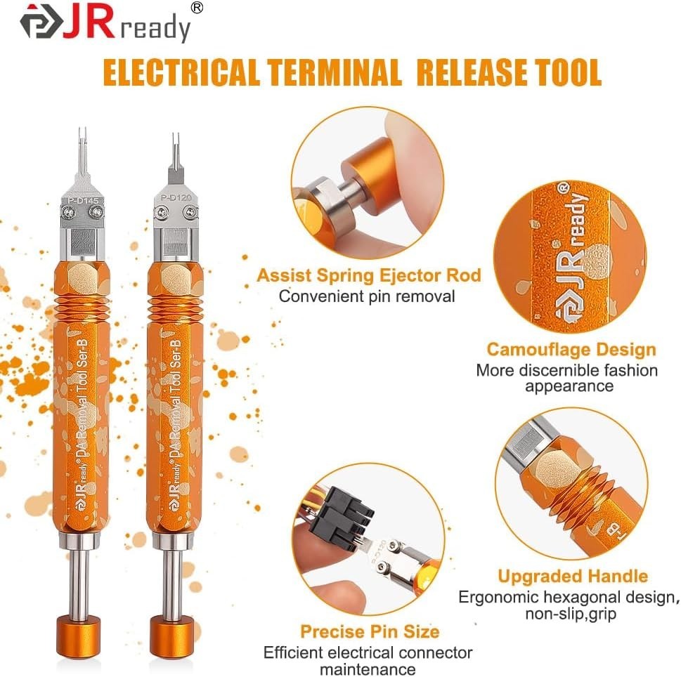 2Pcs Molex Pin Extractors Microfit Remover Terminal Release Tool Kit for Mole...