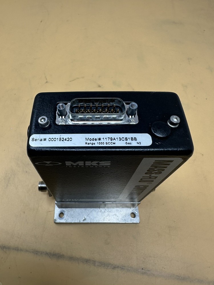 MKS Mass-FLO Controller Model 1179A13CS1BB (Range: 1000 SCCM)
