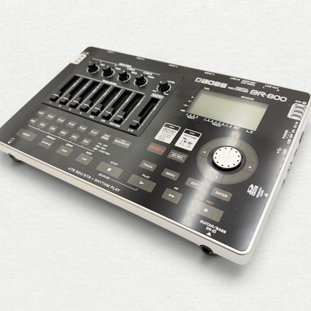 Boss BR-800 Digital Multi-track Recorder Console Tabletop 8-Track Black