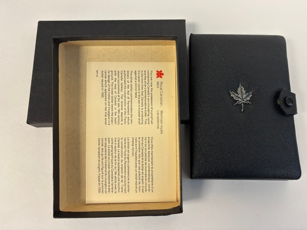 1981 Canada double dollar proof coin set