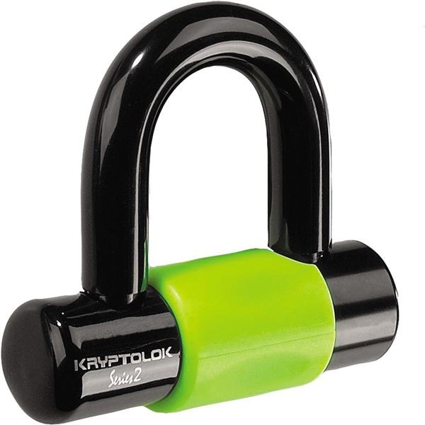 Kryptonite - 999454 - Kryptolok Series 2 Disc Lock, Black/Yellow