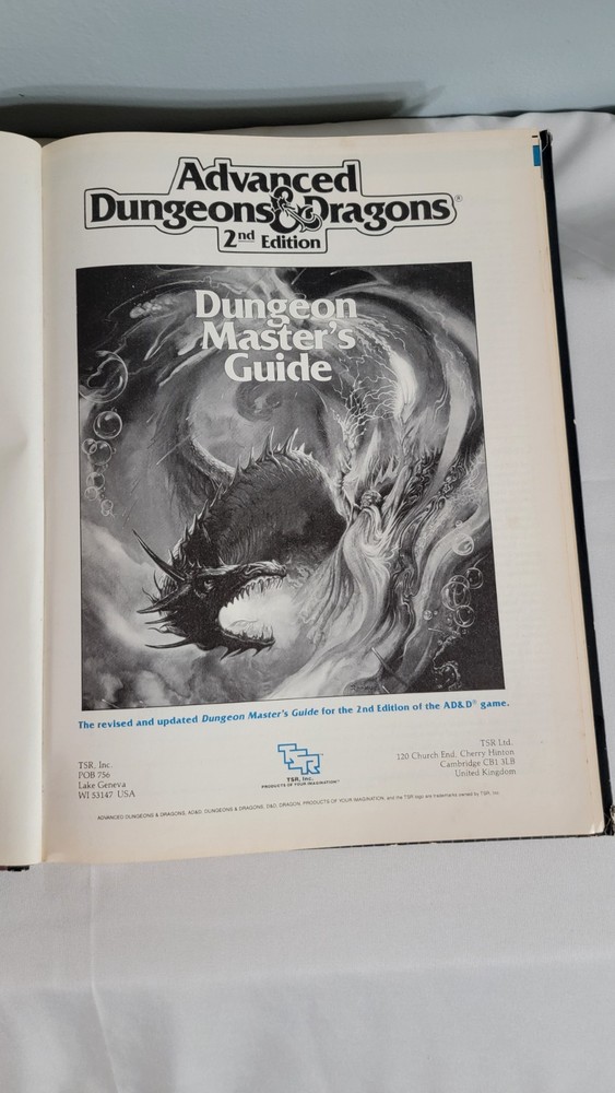 Dungeons and Dragons Master guide 2100 and 2160