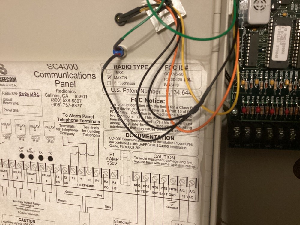 SAFECOM…SC4000….Communications Panel…..NEW