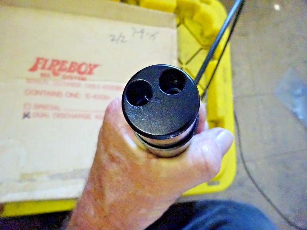 FIREBOY DUAL DISCHARGE ADAPTER E-4209- MARINE BOAT