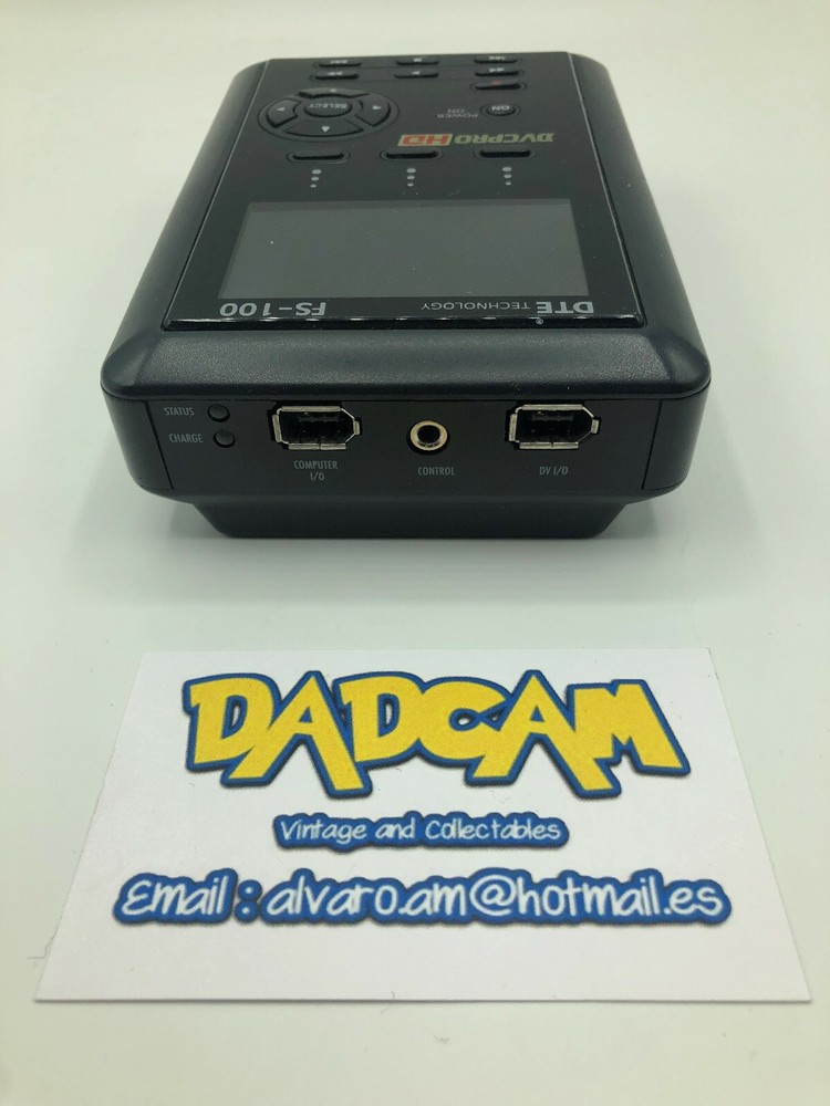 FS-100 DTE Technology HD Portable DTE Recorder HD 250G. VX1000 TAPELESS solution