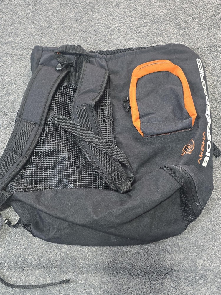 Akona BioSpeedSeries Triathlon Transition Drawstring Backpack Large Black Mens