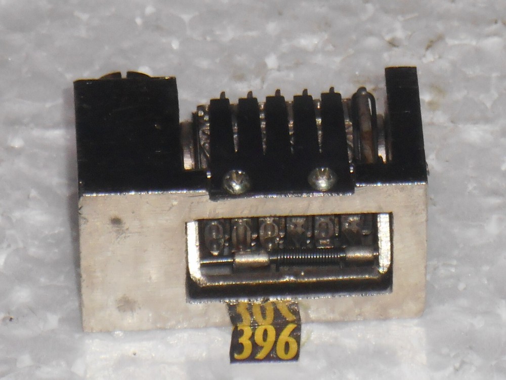 Reverse letterpress numbering machine | 396