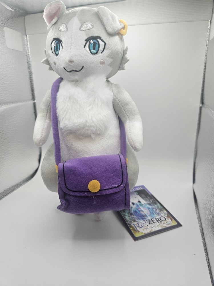 Re:Zero Puck Cat 8" Plush Anime