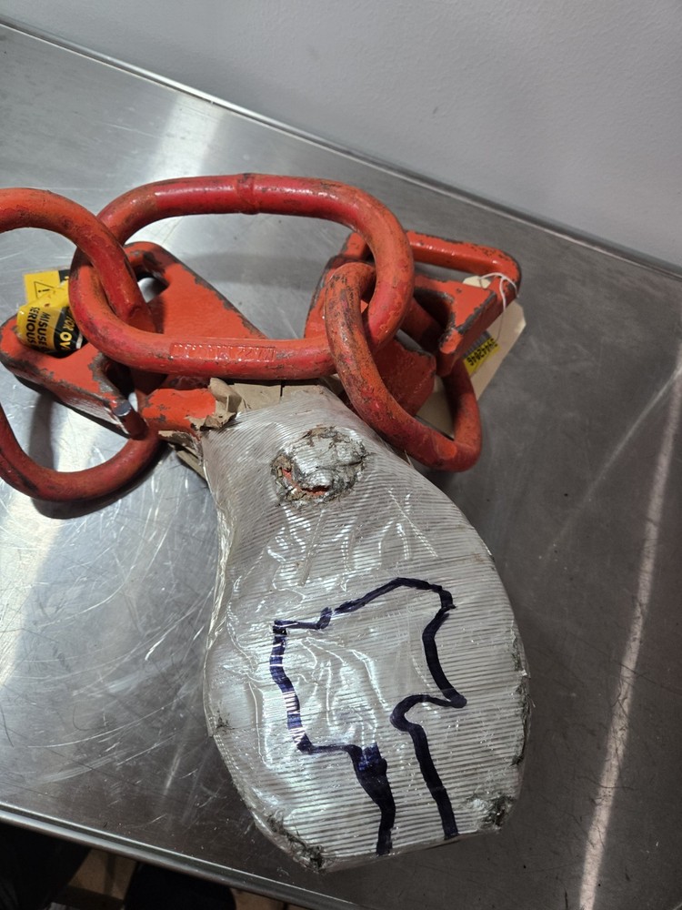 5.5 Ton Rail Dawg Tong, Lifting Clamp
