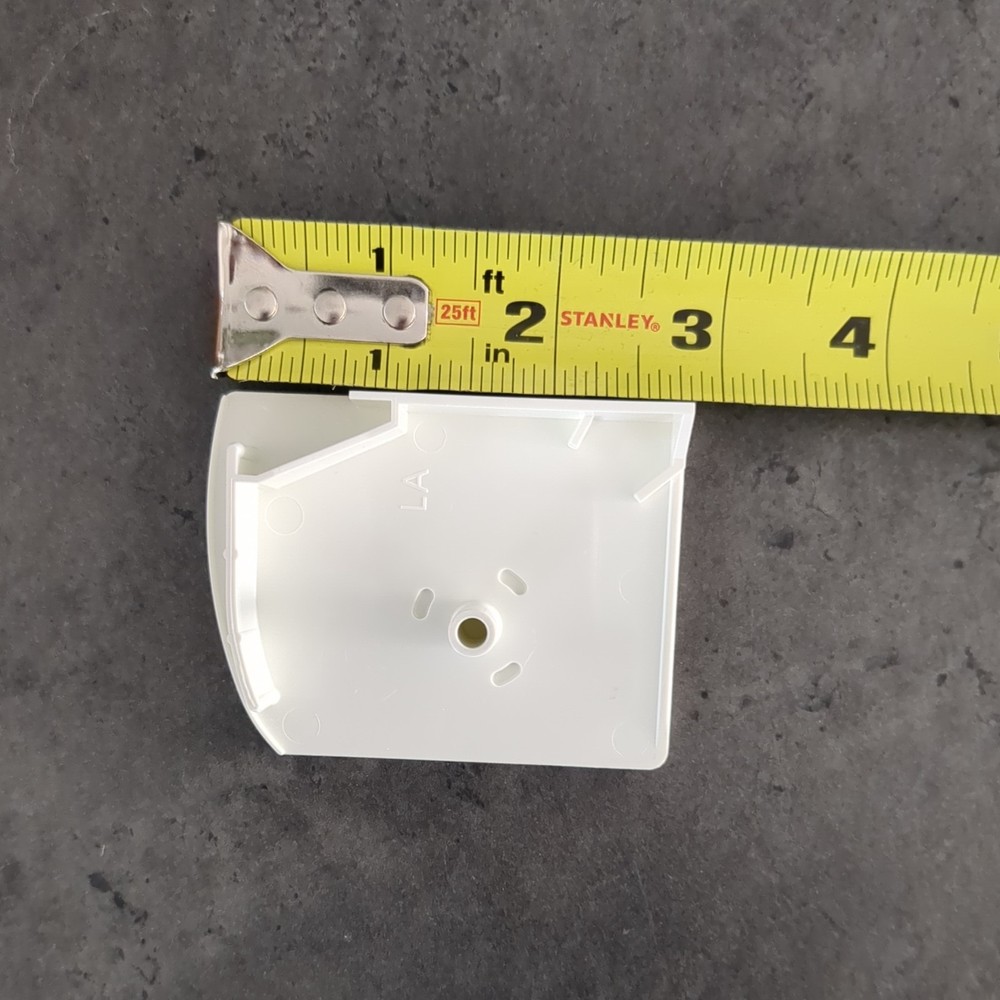 Hunter Douglas Silhouette End cap Left Side White