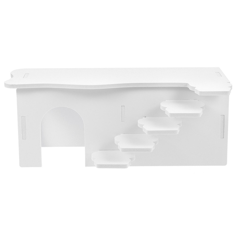 Guinea Pig Bed Hideout Hamster Hideouts Platforms with Ladders Plastic