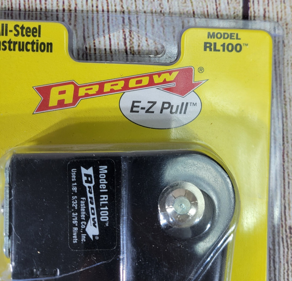 Arrow Rivet Tool E-Z Pull Model RL100 NEW