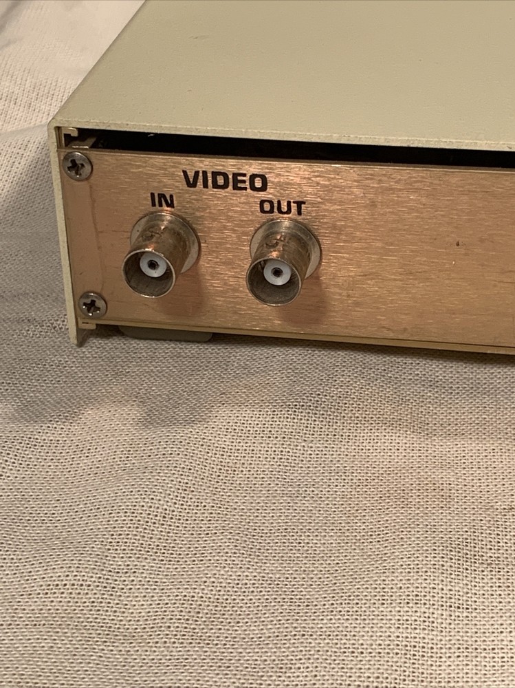 Vintage RCA Video Date Time Generator