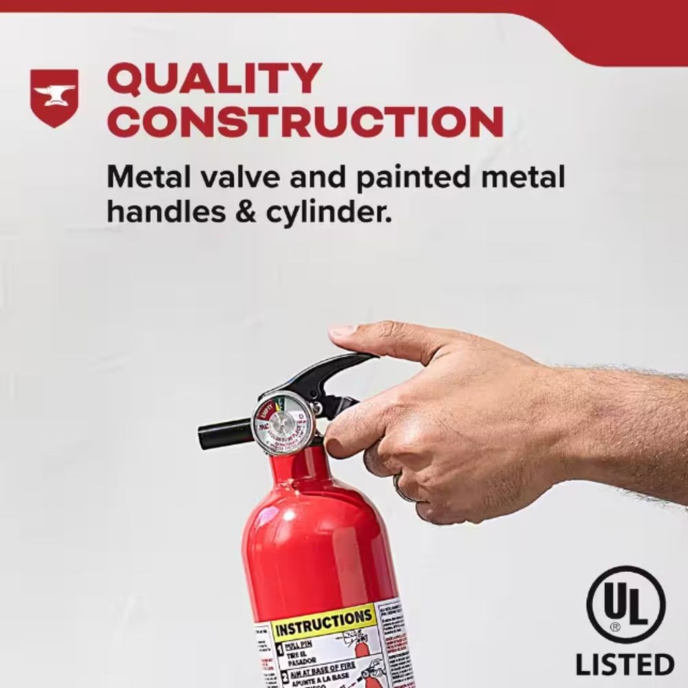 (2 pack) Kidde Basic Fire Extinguisher for Home, Residential 1A10BC