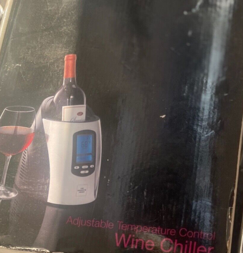 WINE COOLER - SINGLE BOTTLE - SHARPER IMAGE