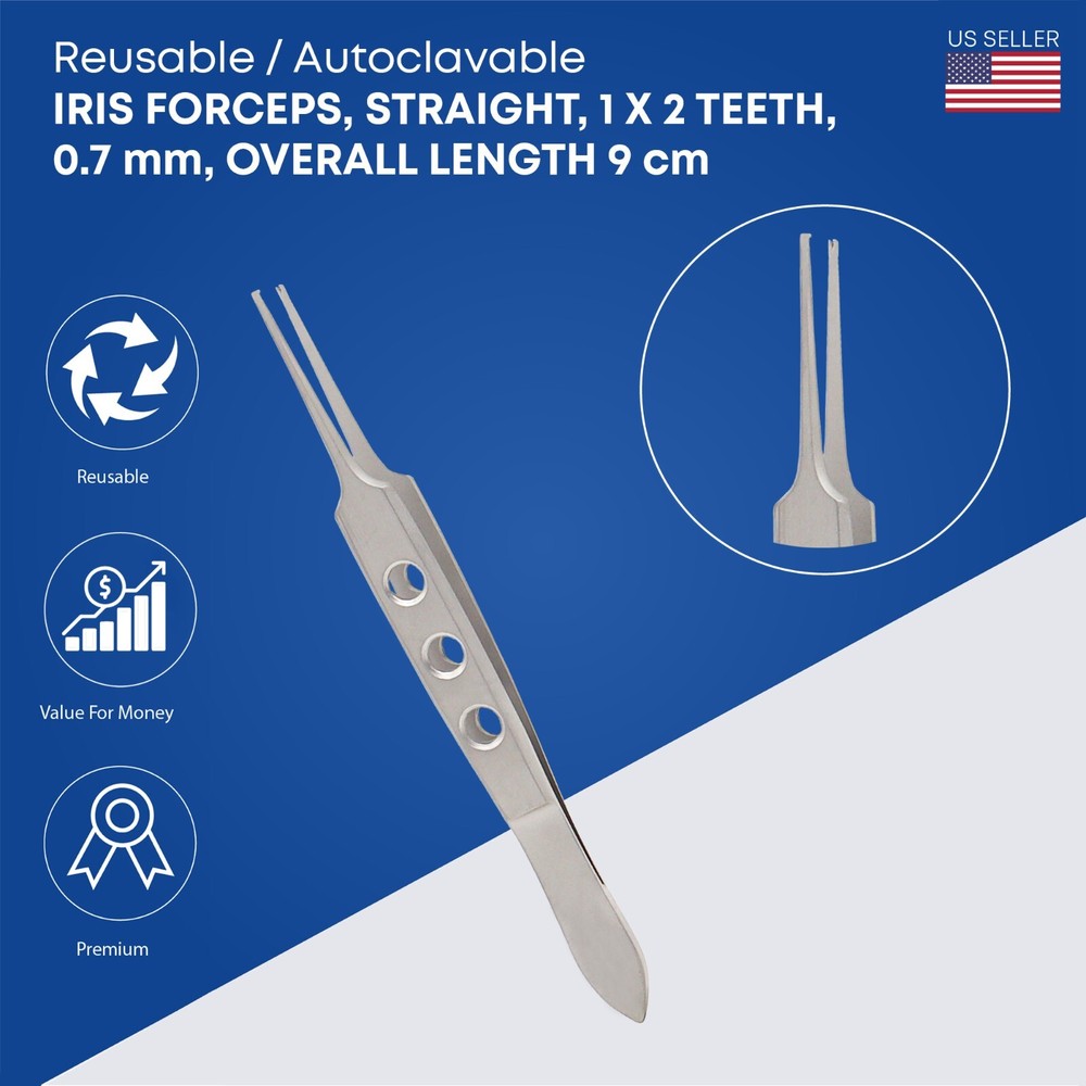 Reusable Blepharoplasty Ophthalmic Complete Kit 19 PCS Surgical Eye Instruments