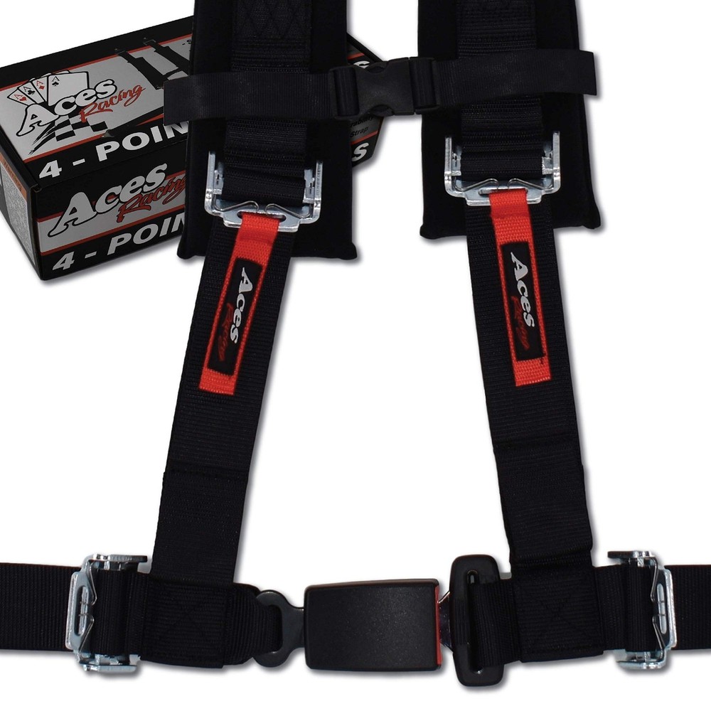 4 Point Harness with 2 Inch Padding Aces Racing Pair