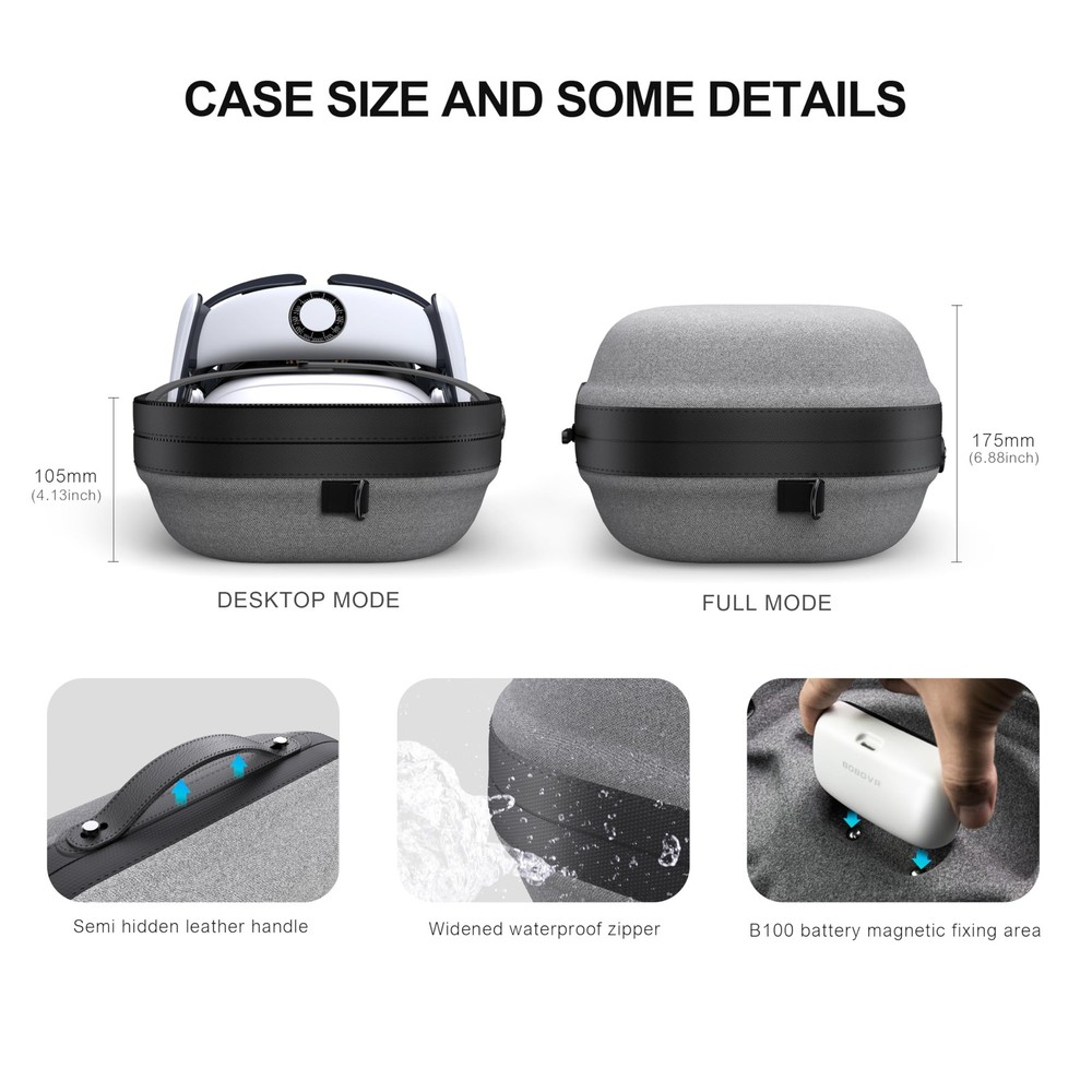 C3 Carrying Case,Three Versatile Modes, Desktop Stand for Tidy Workspace, wit...