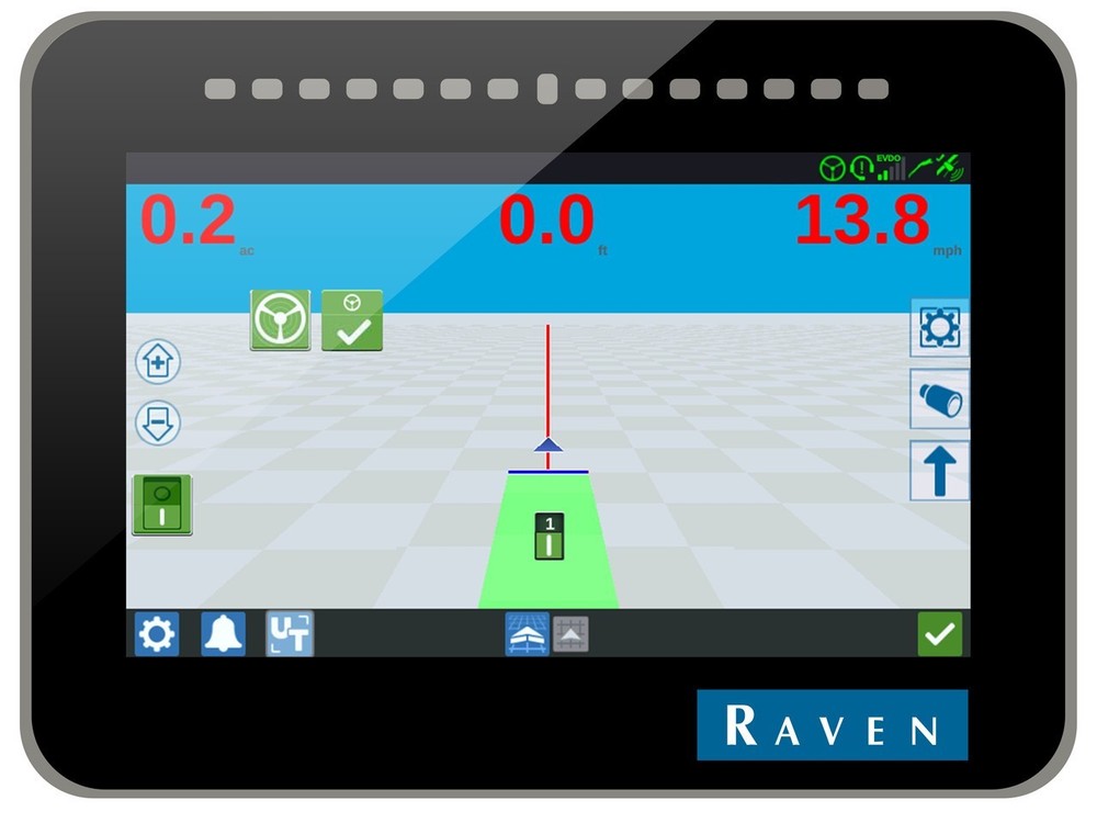Raven CR7 Field Computer GPS Display Precision Agriculture Controller CR7