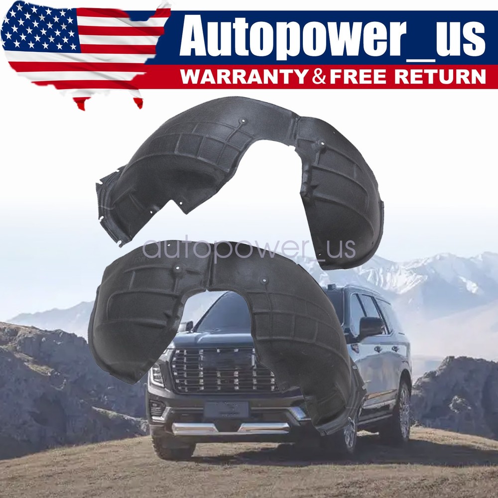 Fender Liners For GMC Terrain 2018-2024 Front Driver and Passenger Side Inner