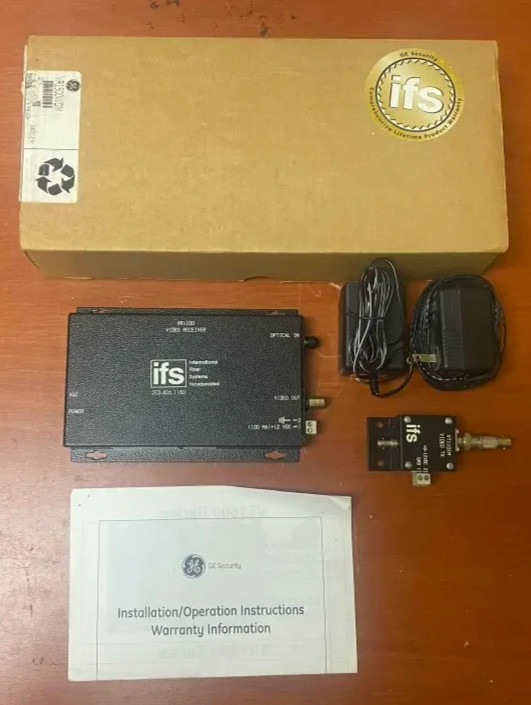IFS GE Security Video Receiver & Data  Transmitter VR1500WDM