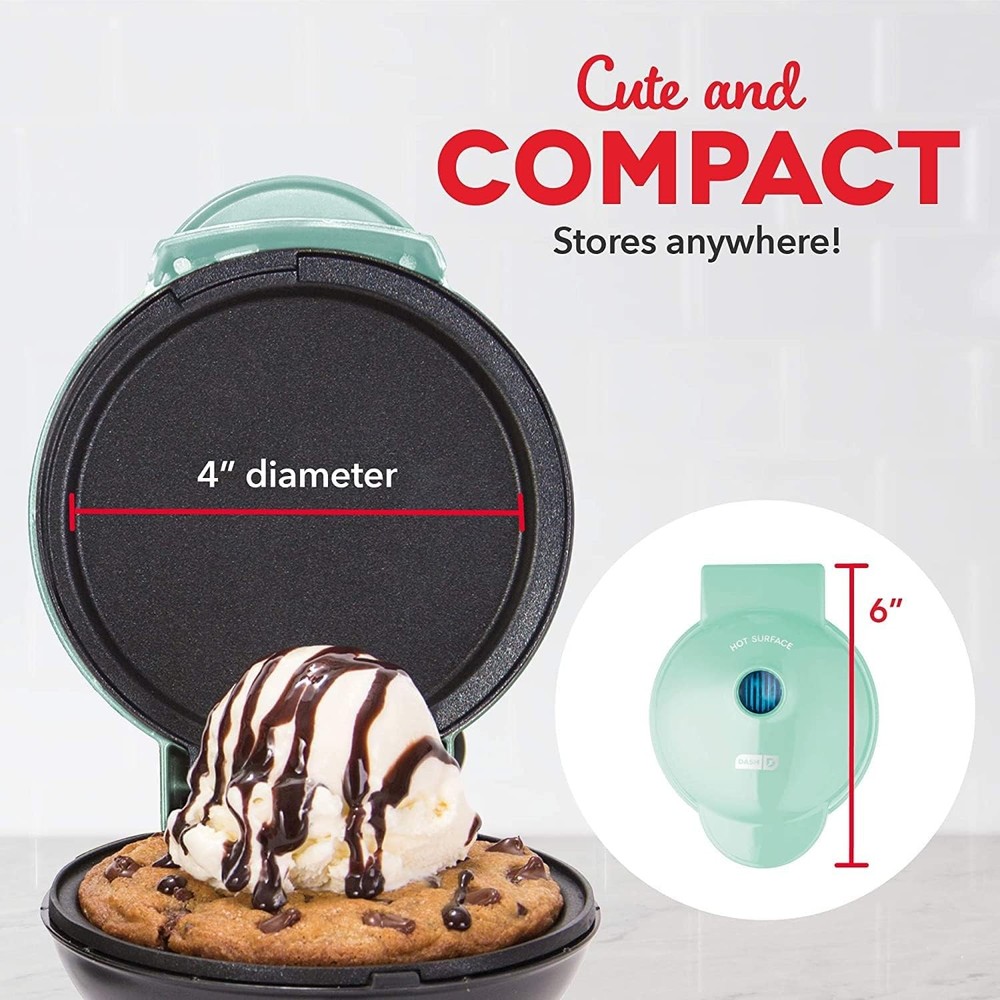 Mini Maker Griddle - Compact Griddle for Creative Homemade Treats - Nonstick