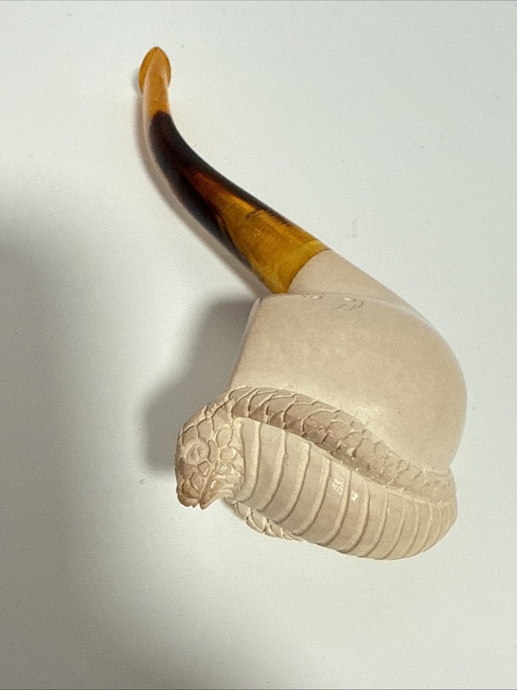 Meerschaum Pipe - SNAKE/Read