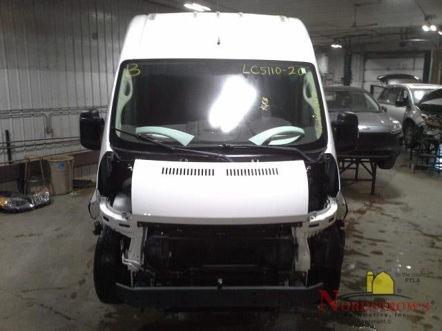 2020 Promaster 2500 Passenger Front Headrest Only Black Cloth