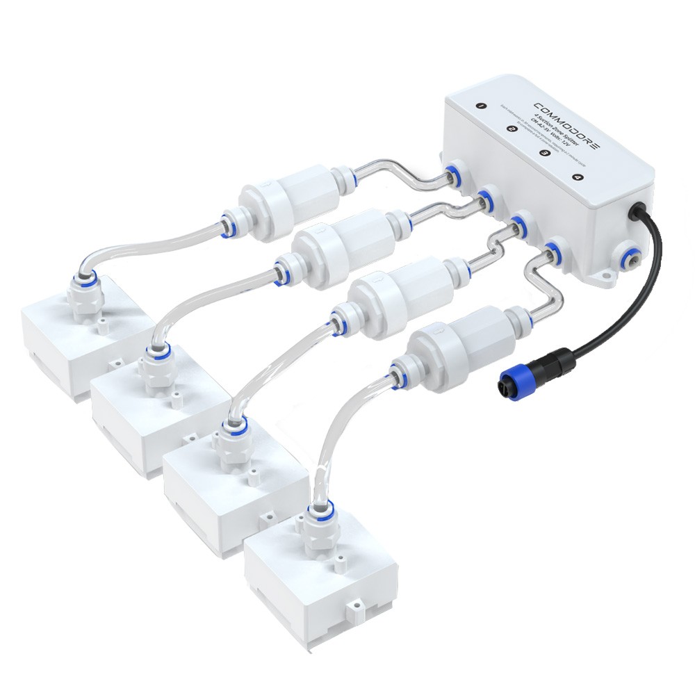 Commodore CM-A2-SV 4-Zone Dry Bilge System Add-On, 3 GPM, 12V